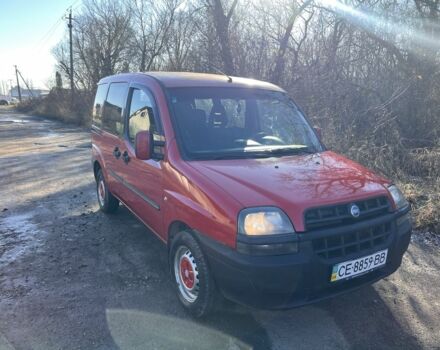 Красный Фиат Добло, объемом двигателя 1.9 л и пробегом 215 тыс. км за 2150 $, фото 3 на Automoto.ua