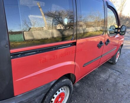 Красный Фиат Добло, объемом двигателя 1.9 л и пробегом 215 тыс. км за 2150 $, фото 9 на Automoto.ua