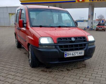 Красный Фиат Добло, объемом двигателя 1.91 л и пробегом 315 тыс. км за 3350 $, фото 1 на Automoto.ua