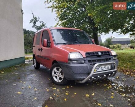 Червоний Фіат Добло, об'ємом двигуна 1.91 л та пробігом 314 тис. км за 3000 $, фото 3 на Automoto.ua