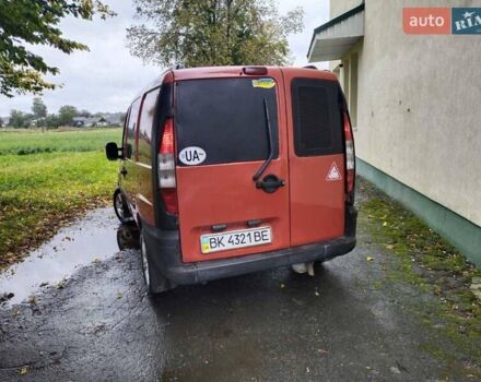 Червоний Фіат Добло, об'ємом двигуна 1.91 л та пробігом 314 тис. км за 3000 $, фото 12 на Automoto.ua