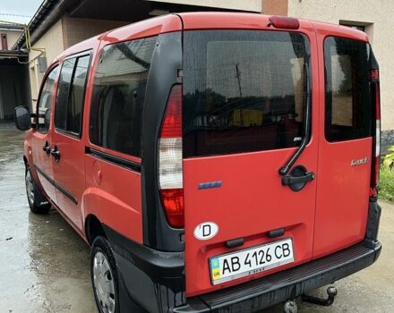Красный Фиат Добло, объемом двигателя 1.9 л и пробегом 287 тыс. км за 4200 $, фото 2 на Automoto.ua