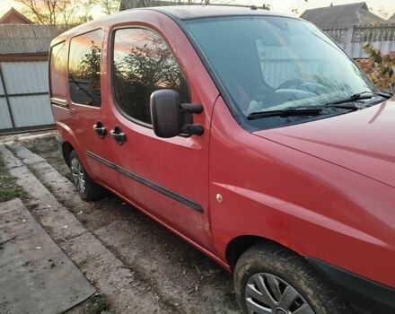 Красный Фиат Добло, объемом двигателя 1.9 л и пробегом 260 тыс. км за 3200 $, фото 3 на Automoto.ua