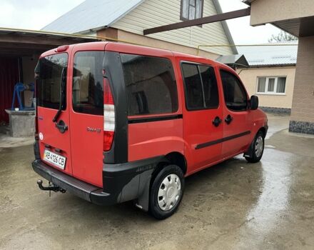 Красный Фиат Добло, объемом двигателя 1.9 л и пробегом 287 тыс. км за 4200 $, фото 4 на Automoto.ua