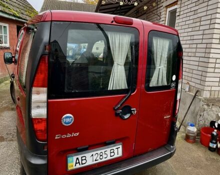 Красный Фиат Добло, объемом двигателя 1.3 л и пробегом 2 тыс. км за 4600 $, фото 4 на Automoto.ua