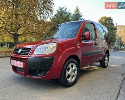 Красный Фиат Добло, объемом двигателя 1.9 л и пробегом 189 тыс. км за 5600 $, фото 7 на Automoto.ua