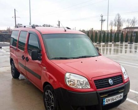 Красный Фиат Добло, объемом двигателя 1.9 л и пробегом 327 тыс. км за 4950 $, фото 6 на Automoto.ua
