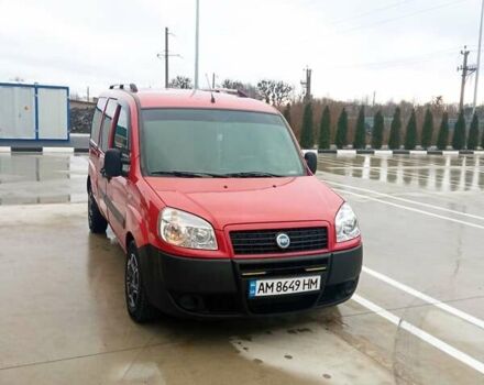 Красный Фиат Добло, объемом двигателя 1.9 л и пробегом 327 тыс. км за 4950 $, фото 5 на Automoto.ua