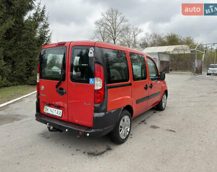 Красный Фиат Добло, объемом двигателя 1.6 л и пробегом 350 тыс. км за 3700 $, фото 6 на Automoto.ua
