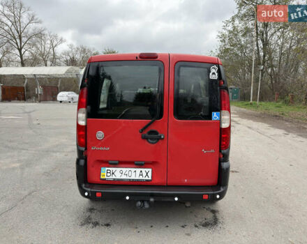 Красный Фиат Добло, объемом двигателя 1.6 л и пробегом 350 тыс. км за 3700 $, фото 7 на Automoto.ua