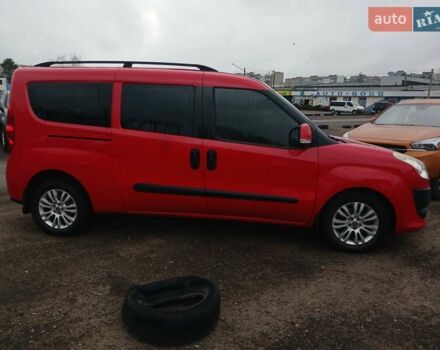 Красный Фиат Добло, объемом двигателя 2 л и пробегом 218 тыс. км за 8499 $, фото 5 на Automoto.ua