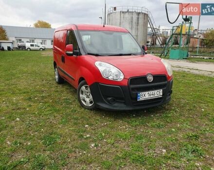 Красный Фиат Добло, объемом двигателя 1.25 л и пробегом 250 тыс. км за 4200 $, фото 1 на Automoto.ua