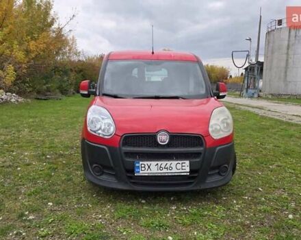 Красный Фиат Добло, объемом двигателя 1.25 л и пробегом 250 тыс. км за 4200 $, фото 7 на Automoto.ua