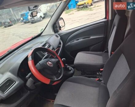 Красный Фиат Добло, объемом двигателя 1.25 л и пробегом 200 тыс. км за 3300 $, фото 4 на Automoto.ua