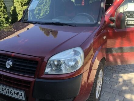Червоний Фіат Добло, об'ємом двигуна 1.9 л та пробігом 230 тис. км за 6064 $, фото 1 на Automoto.ua