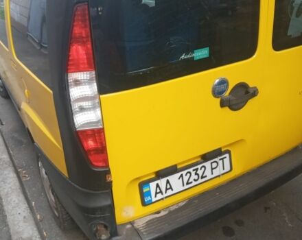 Жовтий Фіат Добло, об'ємом двигуна 1.6 л та пробігом 320 тис. км за 3500 $, фото 1 на Automoto.ua