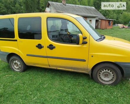 Желтый Фиат Добло, объемом двигателя 1.91 л и пробегом 322 тыс. км за 3100 $, фото 6 на Automoto.ua