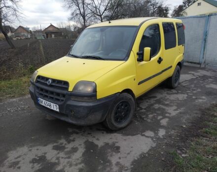Жовтий Фіат Добло, об'ємом двигуна 1.9 л та пробігом 300 тис. км за 2000 $, фото 1 на Automoto.ua