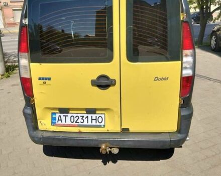 Жовтий Фіат Добло, об'ємом двигуна 1.24 л та пробігом 268 тис. км за 3200 $, фото 1 на Automoto.ua
