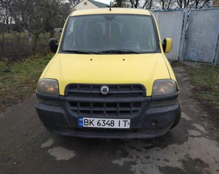 Жовтий Фіат Добло, об'ємом двигуна 1.9 л та пробігом 300 тис. км за 2000 $, фото 6 на Automoto.ua