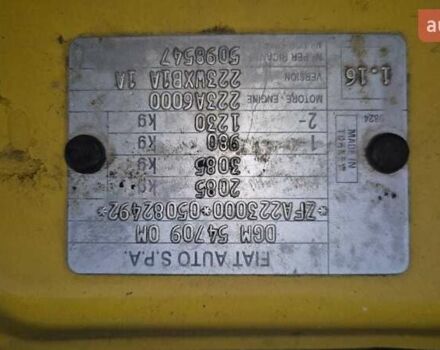Жовтий Фіат Добло, об'ємом двигуна 1.9 л та пробігом 240 тис. км за 3200 $, фото 8 на Automoto.ua