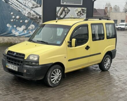 Желтый Фиат Добло, объемом двигателя 1.9 л и пробегом 260 тыс. км за 3600 $, фото 4 на Automoto.ua