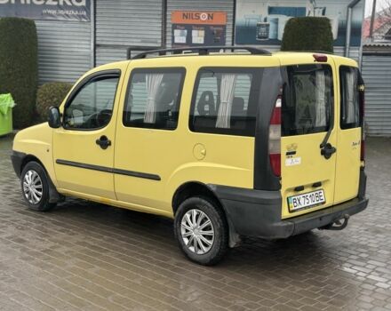 Желтый Фиат Добло, объемом двигателя 1.9 л и пробегом 260 тыс. км за 3600 $, фото 3 на Automoto.ua