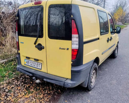 Желтый Фиат Добло, объемом двигателя 1.9 л и пробегом 249 тыс. км за 3300 $, фото 2 на Automoto.ua