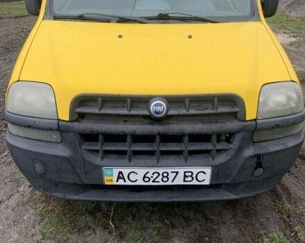 Жовтий Фіат Добло, об'ємом двигуна 1.3 л та пробігом 268 тис. км за 4000 $, фото 6 на Automoto.ua