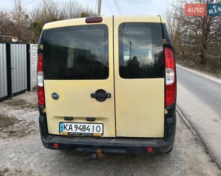 Желтый Фиат Добло, объемом двигателя 1.3 л и пробегом 337 тыс. км за 2999 $, фото 4 на Automoto.ua
