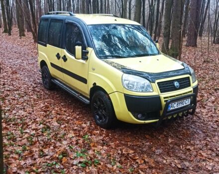 Желтый Фиат Добло, объемом двигателя 1.9 л и пробегом 363 тыс. км за 3400 $, фото 17 на Automoto.ua