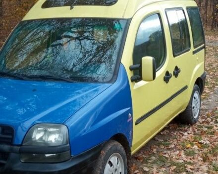 Желтый Фиат Добло, объемом двигателя 0 л и пробегом 215 тыс. км за 3700 $, фото 1 на Automoto.ua