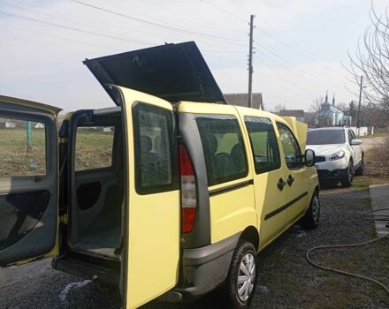 Жовтий Фіат Добло, об'ємом двигуна 1.9 л та пробігом 289 тис. км за 4099 $, фото 1 на Automoto.ua