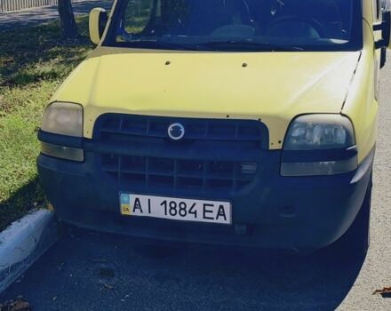 Желтый Фиат Добло, объемом двигателя 1.6 л и пробегом 383 тыс. км за 1700 $, фото 1 на Automoto.ua