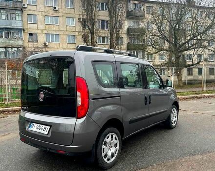 Серый Фиат Добло, объемом двигателя 1.4 л и пробегом 80 тыс. км за 16900 $, фото 5 на Automoto.ua