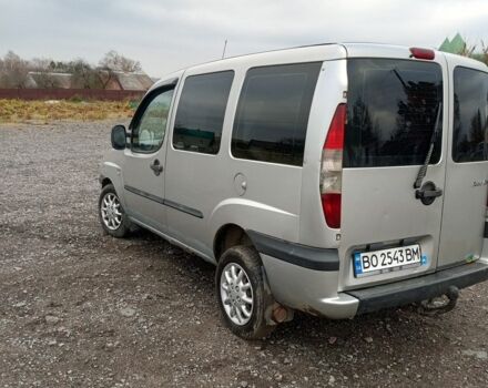 Серый Фиат Добло, объемом двигателя 1.9 л и пробегом 238 тыс. км за 2200 $, фото 4 на Automoto.ua