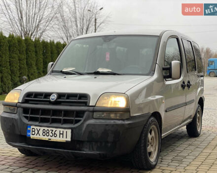 Серый Фиат Добло, объемом двигателя 1.6 л и пробегом 205 тыс. км за 3350 $, фото 4 на Automoto.ua