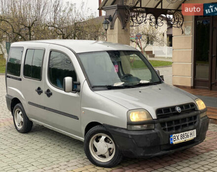 Серый Фиат Добло, объемом двигателя 1.6 л и пробегом 205 тыс. км за 3350 $, фото 23 на Automoto.ua