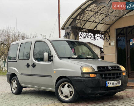 Серый Фиат Добло, объемом двигателя 1.6 л и пробегом 205 тыс. км за 3350 $, фото 1 на Automoto.ua