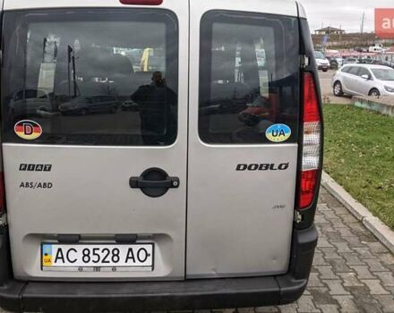 Серый Фиат Добло, объемом двигателя 1.9 л и пробегом 228 тыс. км за 3600 $, фото 4 на Automoto.ua