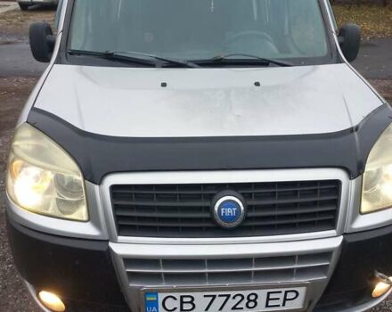 Серый Фиат Добло, объемом двигателя 1.9 л и пробегом 315 тыс. км за 5300 $, фото 3 на Automoto.ua