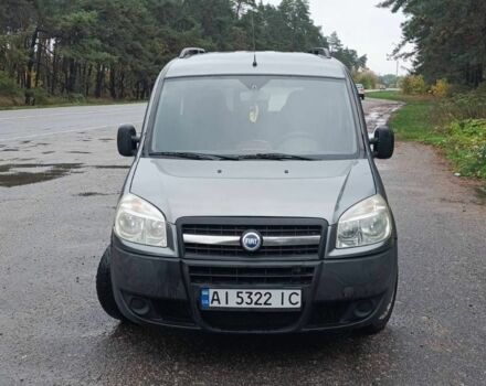 Серый Фиат Добло, объемом двигателя 1.4 л и пробегом 200 тыс. км за 4600 $, фото 2 на Automoto.ua