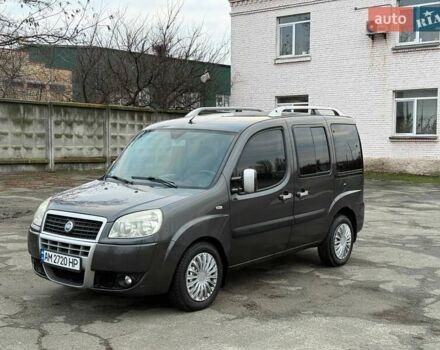 Сірий Фіат Добло, об'ємом двигуна 1.4 л та пробігом 220 тис. км за 5500 $, фото 7 на Automoto.ua