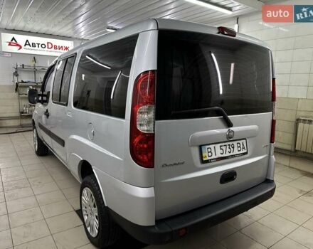 Серый Фиат Добло, объемом двигателя 1.9 л и пробегом 175 тыс. км за 6999 $, фото 12 на Automoto.ua