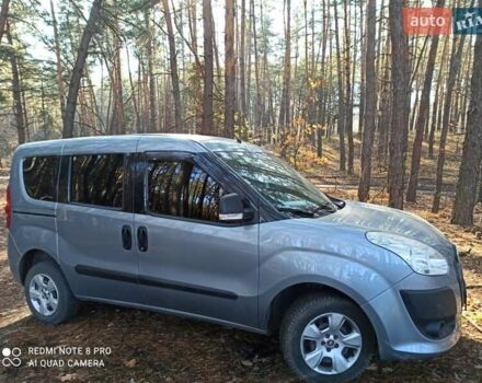 Серый Фиат Добло, объемом двигателя 1.25 л и пробегом 186 тыс. км за 11500 $, фото 1 на Automoto.ua
