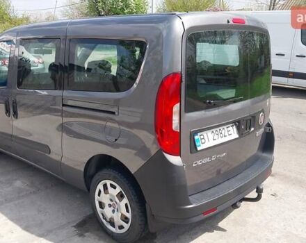 Серый Фиат Добло, объемом двигателя 1.37 л и пробегом 190 тыс. км за 13900 $, фото 3 на Automoto.ua