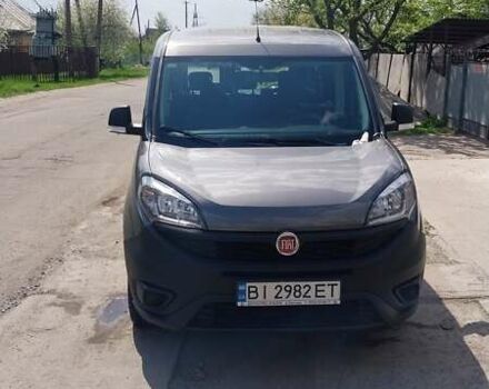 Серый Фиат Добло, объемом двигателя 1.37 л и пробегом 190 тыс. км за 13900 $, фото 14 на Automoto.ua