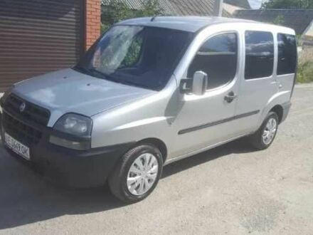 Серый Фиат Добло, объемом двигателя 1.9 л и пробегом 276 тыс. км за 3000 $, фото 1 на Automoto.ua