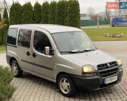 Серый Фиат Добло, объемом двигателя 1.6 л и пробегом 205 тыс. км за 3350 $, фото 1 на Automoto.ua