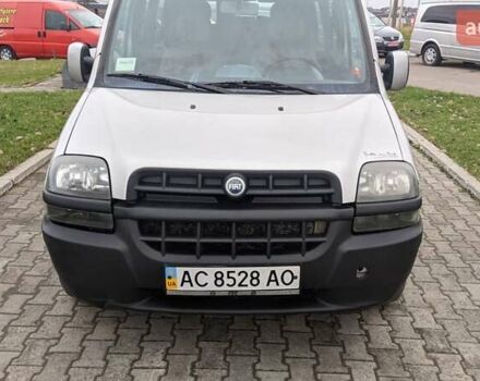 Серый Фиат Добло, объемом двигателя 1.9 л и пробегом 228 тыс. км за 3600 $, фото 1 на Automoto.ua